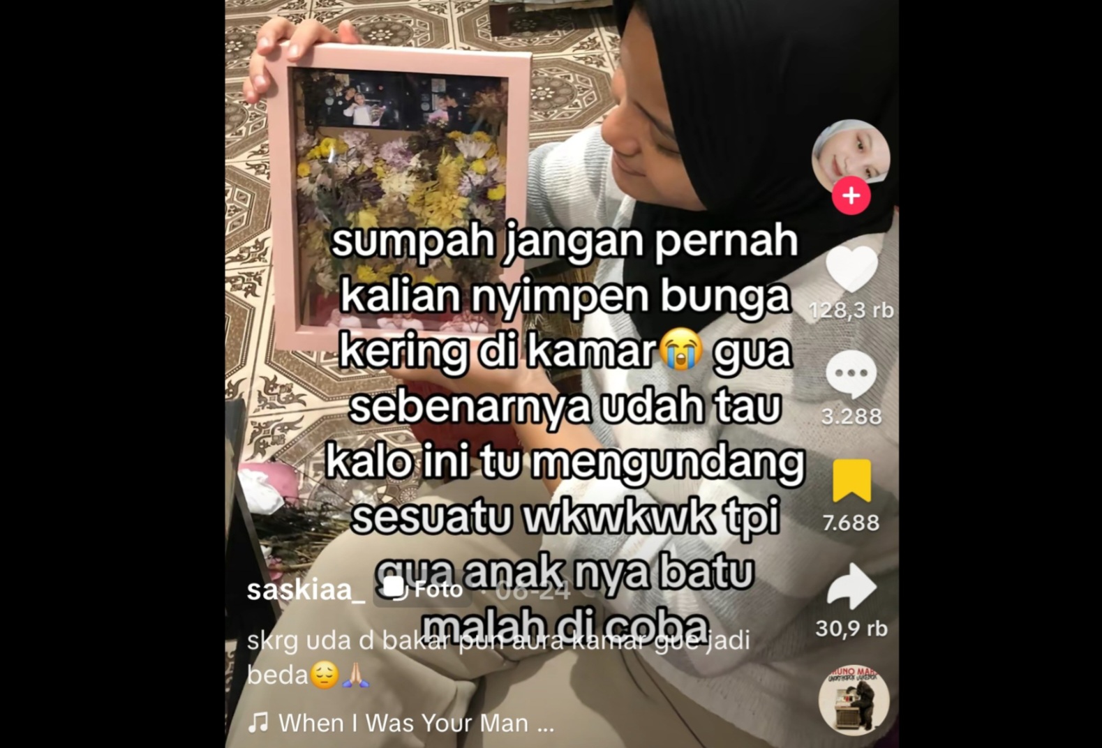 Jangan Simpan Bunga Kering di Kamar! Ada yang Kesurupan hingga Didatengin Kuntilanak.